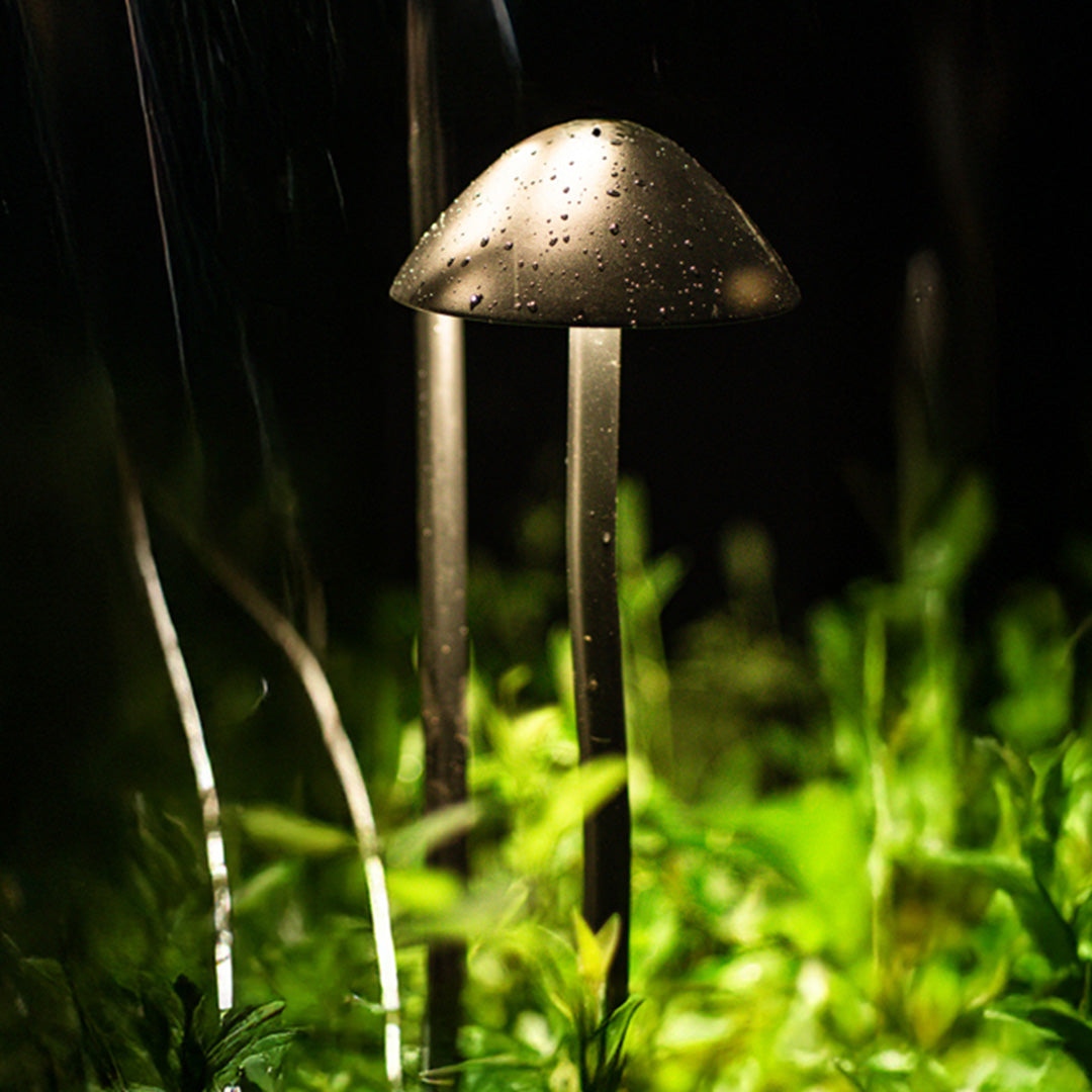 Mushroom Garden Lights Modern LED Landscape Lighting Set