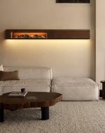 Mountain Reverie Wall Sconce — Handcrafted Wood LED Wall Light
