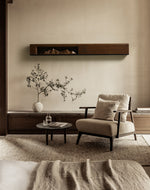 Mountain Reverie Wall Sconce — Handcrafted Wood LED Wall Light