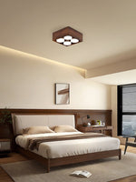 Cobra Wood Ceiling Light – Minimalist Flush Mount in Natural Wood