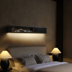 Mountain Reverie Wall Sconce — Handcrafted Wood LED Wall Light