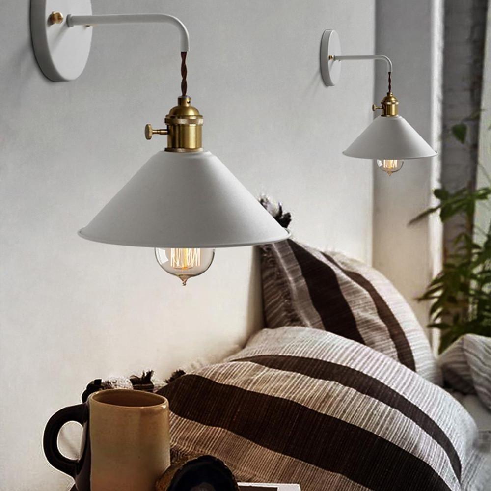 Funnel LED Wall Sconce in Nordic Style for Bedroom and Hotel