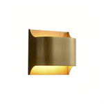 Modern Brass Up and Down Wall Sconce for Refined Interiors