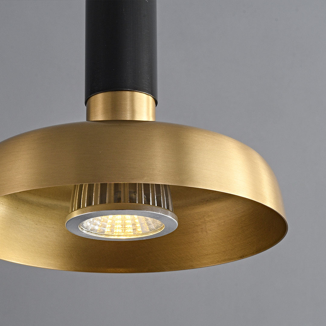 Aurelia Nordic Pendant Light – Minimalist Gold Ceiling Lamp for Modern Interiors