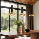 Aurelia Nordic Pendant Light – Minimalist Gold Ceiling Lamp for Modern Interiors