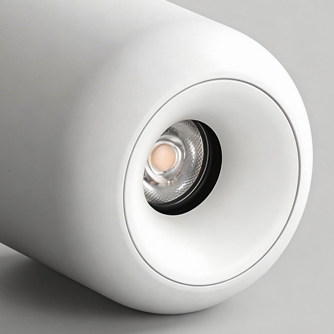 Modern Surface-Mount LED Spotlights, Set of 2, Anti-Glare 36° Beam, High CRI 97