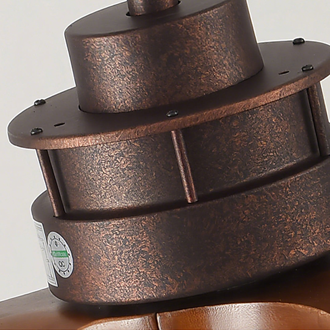 Aria 3-Blade Wood Ceiling Fan with Integrated LED Light