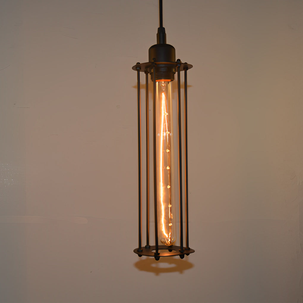 Industrial Linear LED Pendant Light in Matte Black for Modern Interiors