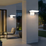 Industrial Outdoor Wall Sconce with Adjustable Head, IP65 Waterproof Aluminum LED Light