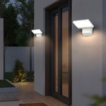 Industrial Outdoor Wall Sconce with Adjustable Head, IP65 Waterproof Aluminum LED Light
