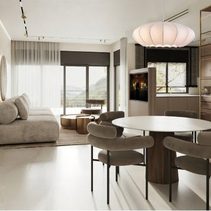 Japandi Glow Hanging Lamp