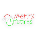 Luminous Merry Christmas LED Neon Sign – Acrylic Holiday Light Art
