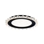 Lumière Rond LED Flush Mount Ceiling Light in White