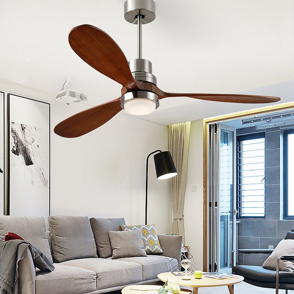 Intelligent Frequency Conversion Dimming Led Ceiling Fan Lamp With Remote Control