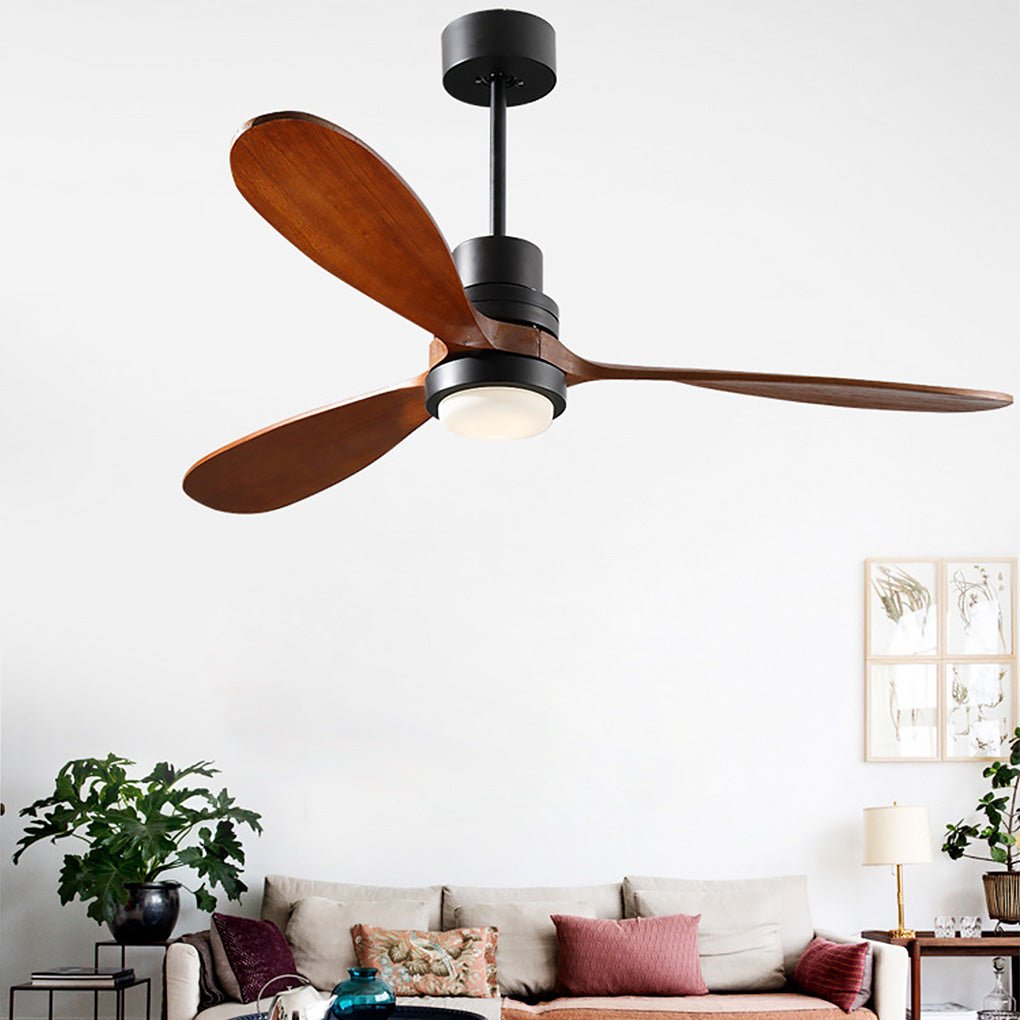 Intelligent Frequency Conversion Dimming Led Ceiling Fan Lamp With Remote Control