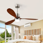 Intelligent Frequency Conversion Dimming Led Ceiling Fan Lamp With Remote Control