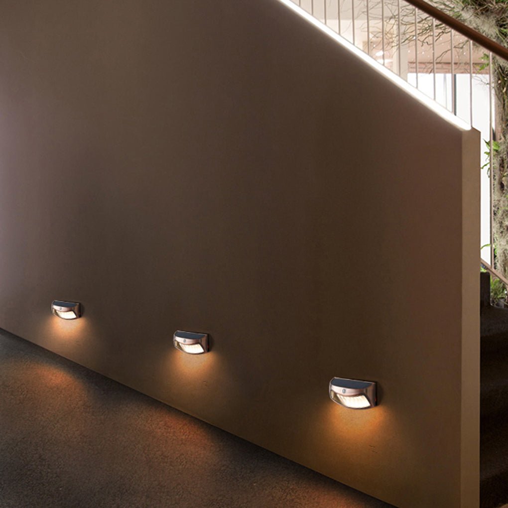 Intelligent Light Control Human Motion Sensor Solar Outdoor Led Wall Light