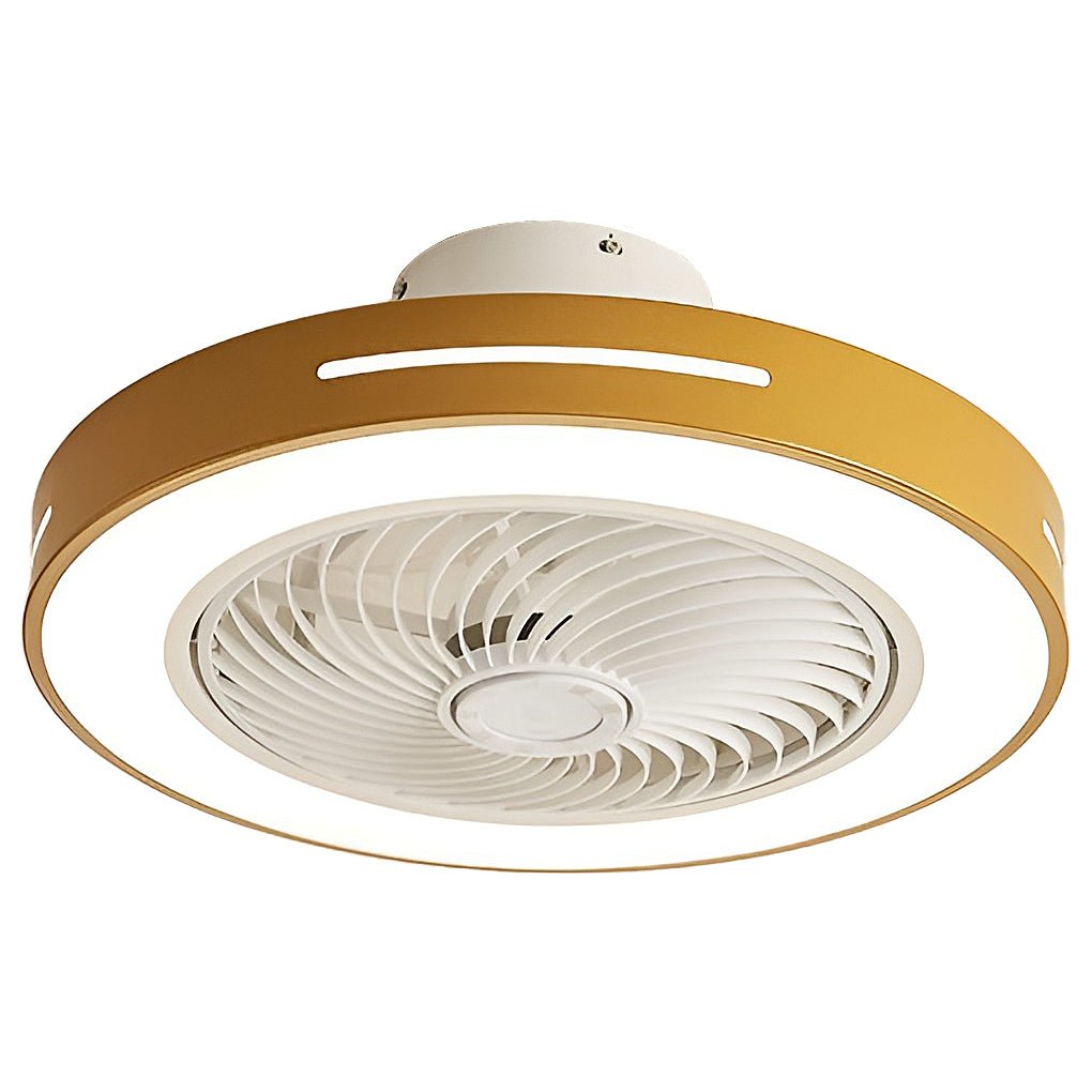 Inverter Bladeless Ceiling Fans Light Intelligent Ceiling Fan Lamp With Remote Control Wind Guiding