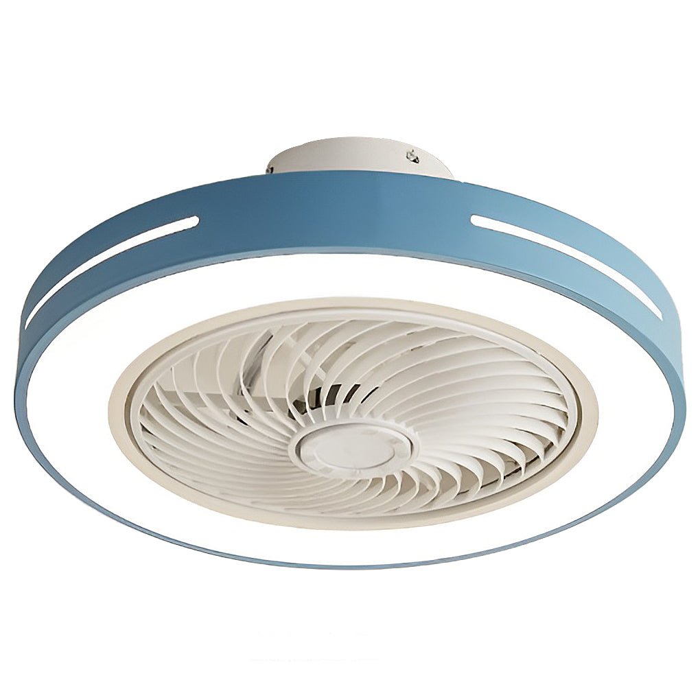 Inverter Bladeless Ceiling Fans Light Intelligent Ceiling Fan Lamp With Remote Control Wind Guiding
