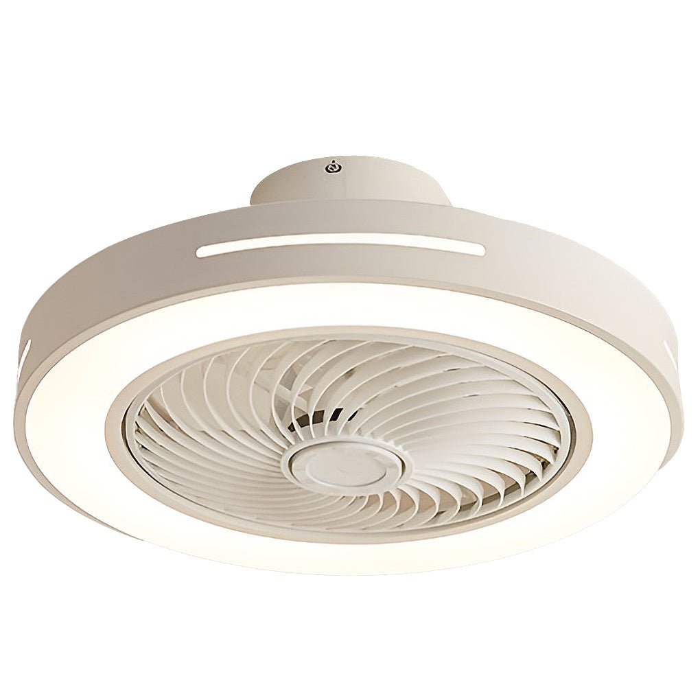 Inverter Bladeless Ceiling Fans Light Intelligent Ceiling Fan Lamp With Remote Control Wind Guiding