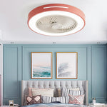 Inverter Bladeless Ceiling Fans Light Intelligent Ceiling Fan Lamp With Remote Control Wind Guiding