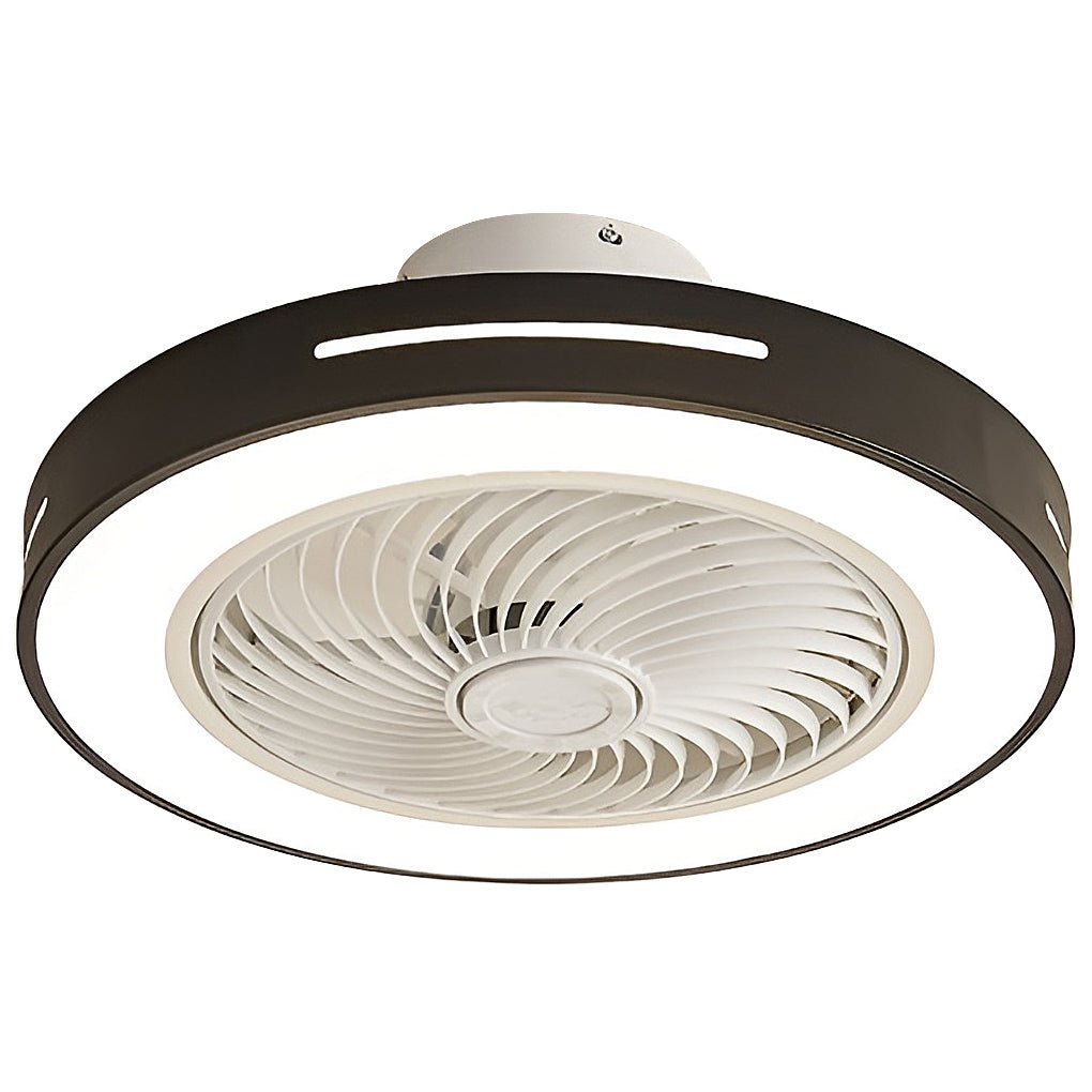 Inverter Bladeless Ceiling Fans Light Intelligent Ceiling Fan Lamp With Remote Control Wind Guiding