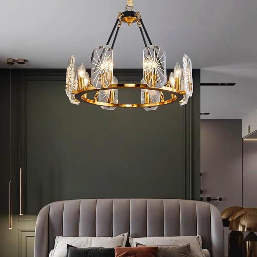 Wagon Wheel Chandeliers 8 Or 10 Lights Gold Finish