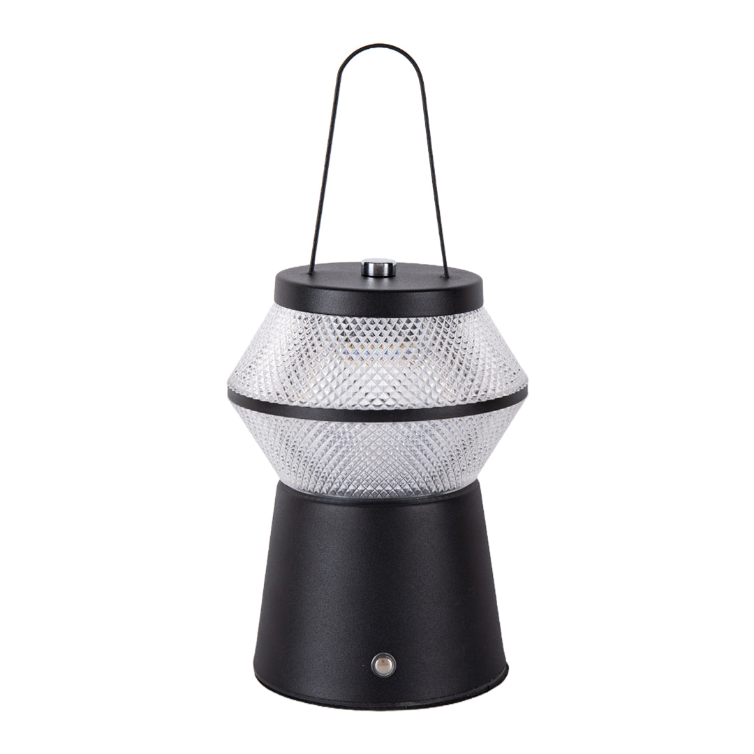 Modern Outdoor Solar Lantern with UV Mosquito Repellent – Dimmable Rechargeable Table Lamp