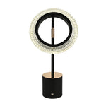Ring Table Lamp – Modern Minimalist Touch Rechargeable LED Desk Light