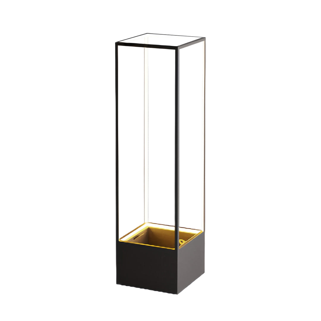 Modena Square Outdoor Floor Lamp with Integrated Planter, IP65 Waterproof LED