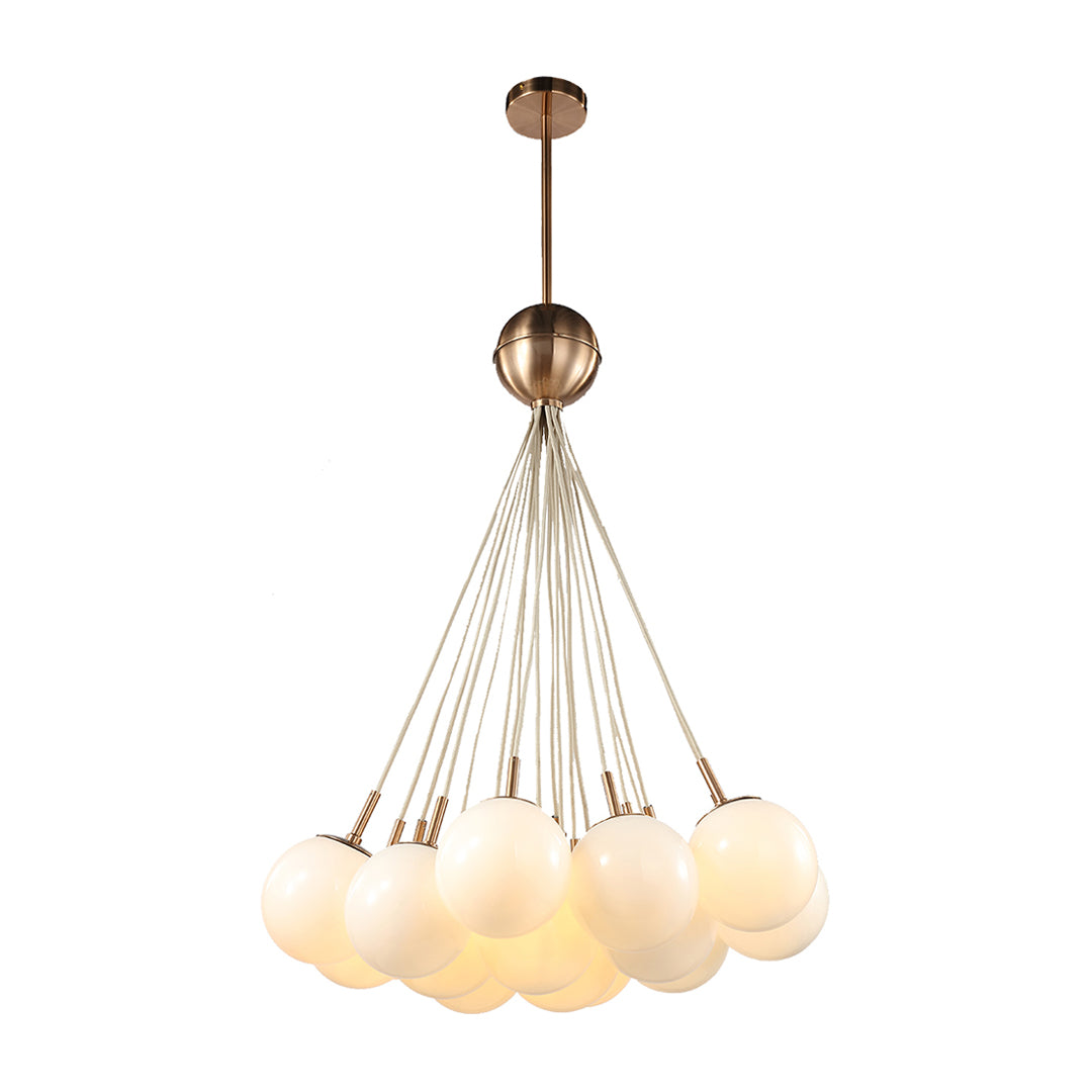 Bubble Glass Chandelier Nordic Gold Modern Pendant Light