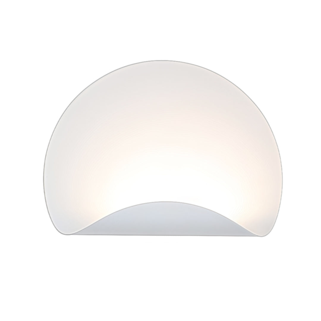 Modern White Iron LED Wall Sconce with Three Color Temperatures