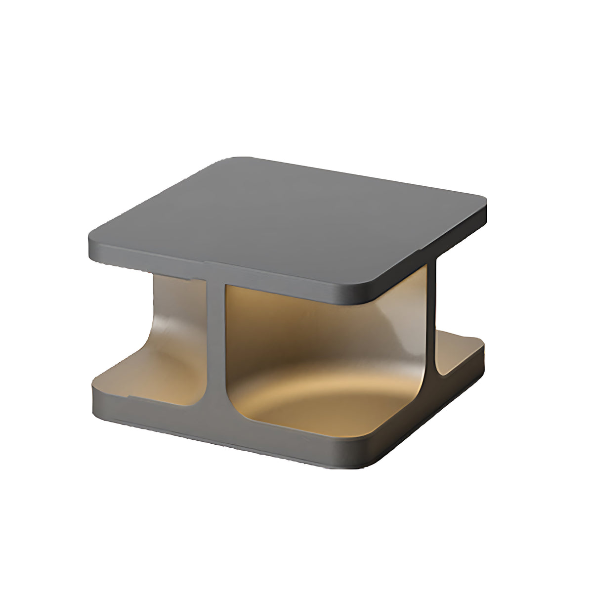 Modern Stainless Steel Square Post Lights for Courtyard and Garden