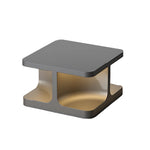 Modern Stainless Steel Square Post Lights for Courtyard and Garden