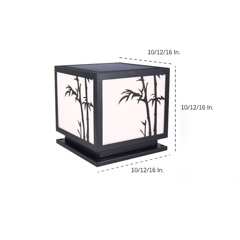 Solar Powered Outdoor Post Lights Led Landscape Lighting Hwd00052