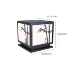 Solar Powered Outdoor Post Lights Led Landscape Lighting Hwd00052