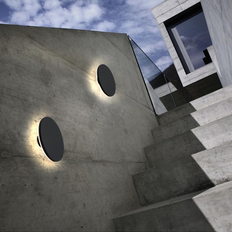 Modern Waterproof Led Outdoor Wall Lights In Flat And Square Designs