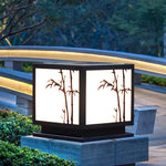 Solar Powered Outdoor Post Lights Led Landscape Lighting Hwd00052