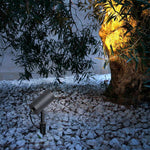 Modern LED Tree Spotlights in Black Aluminum, IP65 Waterproof, Adjustable Garden Uplights