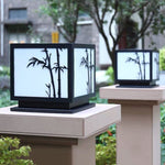 Solar Powered Outdoor Post Lights Led Landscape Lighting Hwd00052