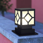 Led Black Outdoor Post Lights Outdoor Lighting For Garden Hwd00055