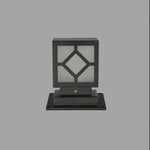Led Black Outdoor Post Lights Outdoor Lighting For Garden Hwd00055