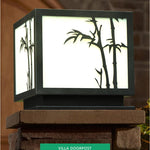 Solar Powered Outdoor Post Lights Led Landscape Lighting Hwd00052