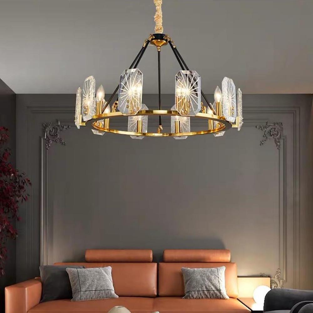 Wagon Wheel Chandeliers 8 Or 10 Lights Gold Finish