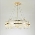 Modern Luxury Dozens Of Crystal Chandelier Gold Led Lighting