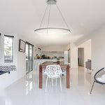 Starto 24 Acrylic Big Ring Opal Shade Single Pendant Light