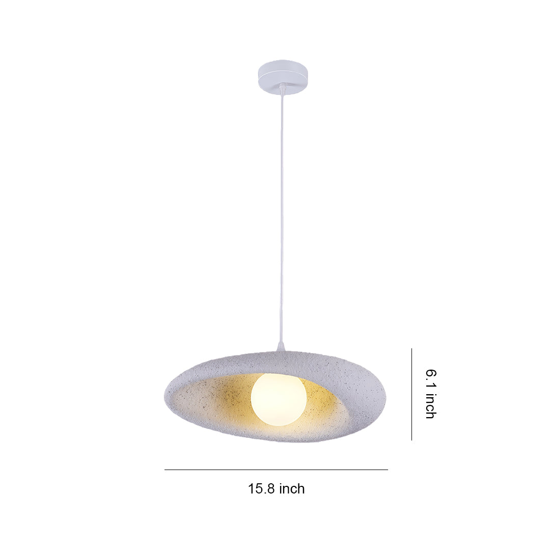Minimalist Japanese Pendant Light with Adjustable Chain