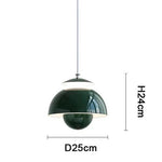 Nordic Retro Bud Pendant Light