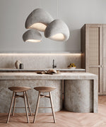 Zenra Organic Wabi-Sabi Chandelier – Designer HDPE Pendant Light