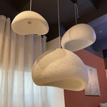 Zenra Organic Wabi-Sabi Chandelier – Designer HDPE Pendant Light